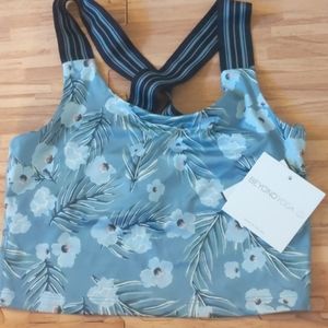Cropped Tank Top for Yoga
